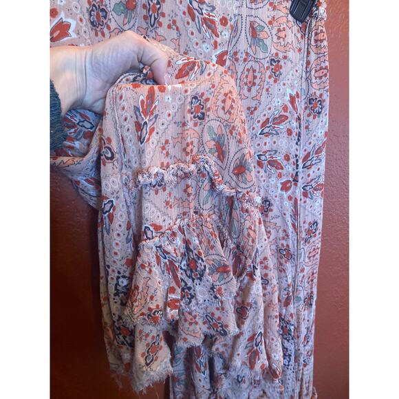 NWOT Free People ONE Printed Cypress Skirt Size XXS - Picture 5 of 9